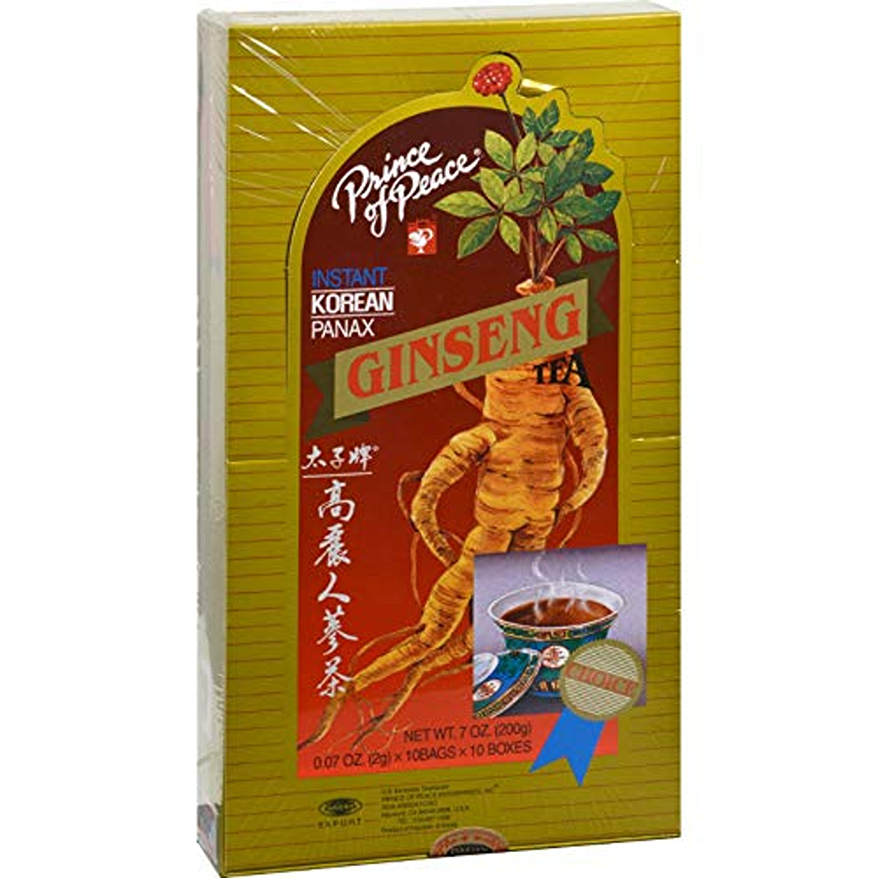 Prince Of Peace Instant Korean Panax Ginseng Tea - 100 Pa - Walmart.com