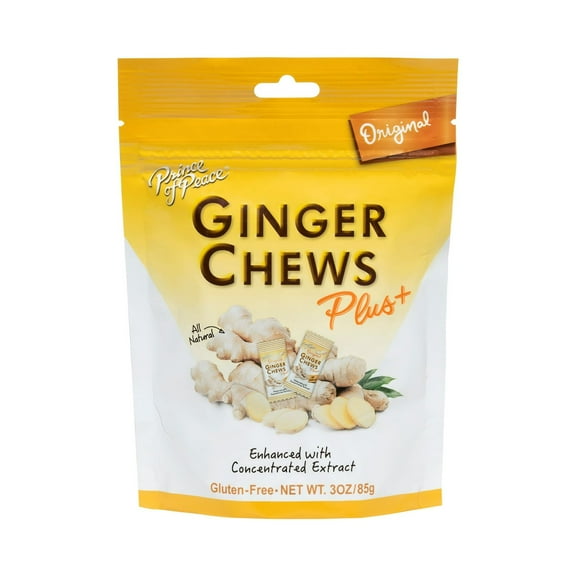 Prince of Peace Original Ginger Chew Plus+, 3 oz