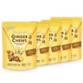 thumbnail image 1 of Prince of Peace Original Ginger Chews, 4 oz. – Candied Ginger – Candy Pack – Ginger Chews Candy – Natural Candy – 5 Pack, 1 of 3