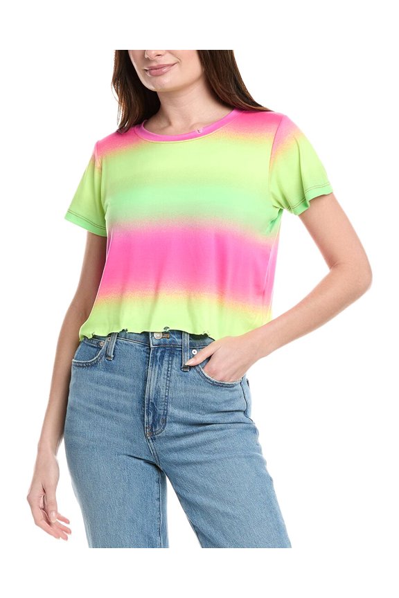 Prince Peter womens  Python Crop T-Shirt, s