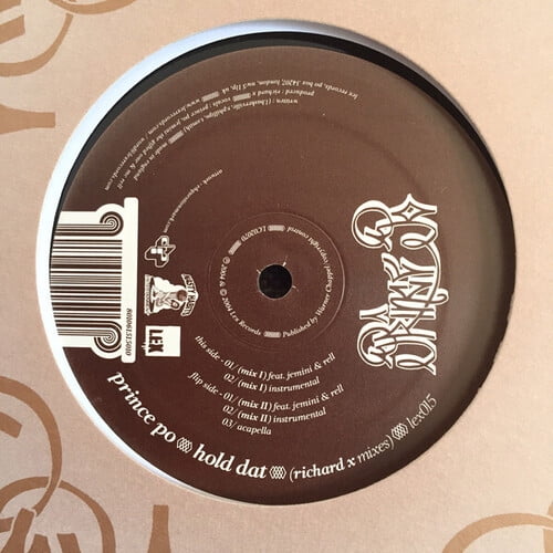 Prince Po - Hold Dat - Music & Performance - Vinyl
