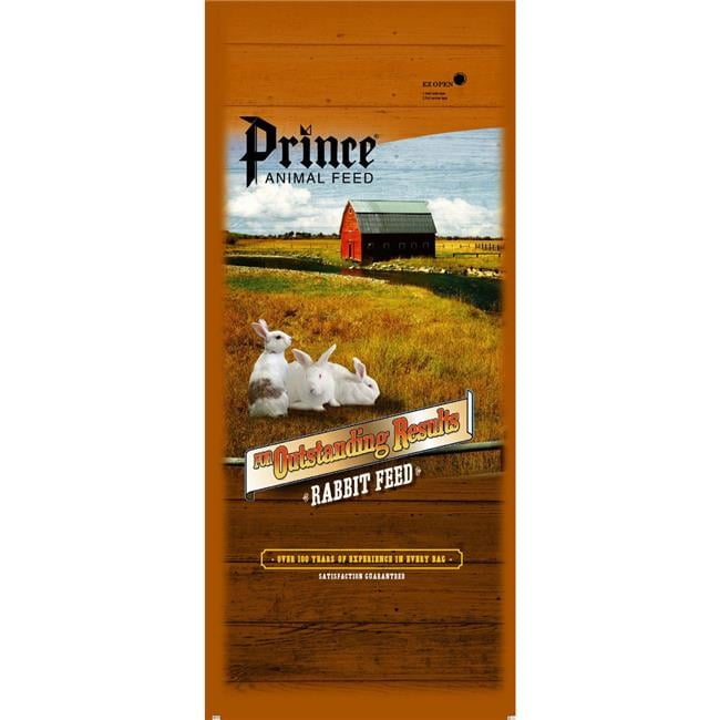 Prince Premium Feed 001280 25 lbs Rabbit Balanced Show Diet - 16 ...