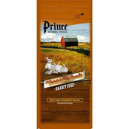 Prince Premium Feed 001280 25 lbs Rabbit Balanced Show Diet - 16 Percent Mini Pellet