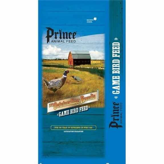 Prince Premium Feed 001346 50 lbs 28 Percent Crumble Game Bird Starter