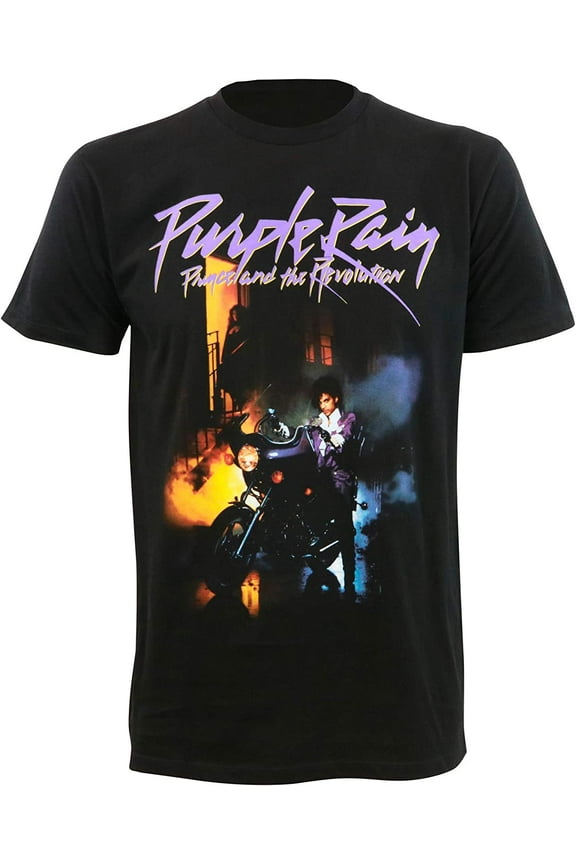 : Purple Rain Shirt - Black - New! X-Large