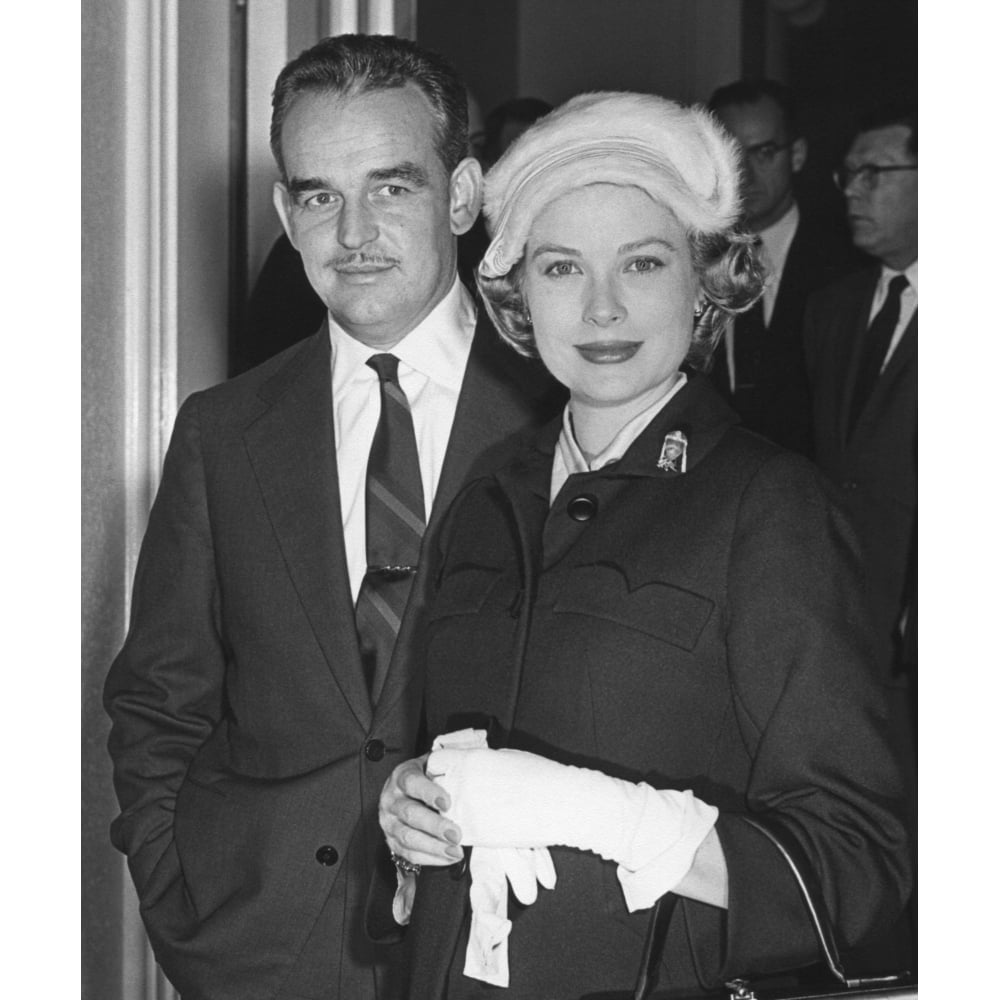Prince Rainer And Princess Grace At The White House During Their Visit ...