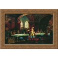 thumbnail image 1 of Prince Repin at the Banquet of Ivan the Terrible 24x19 Gold Ornate Wood Framed Canvas Art by Makovsky, Konstantin, 1 of 2