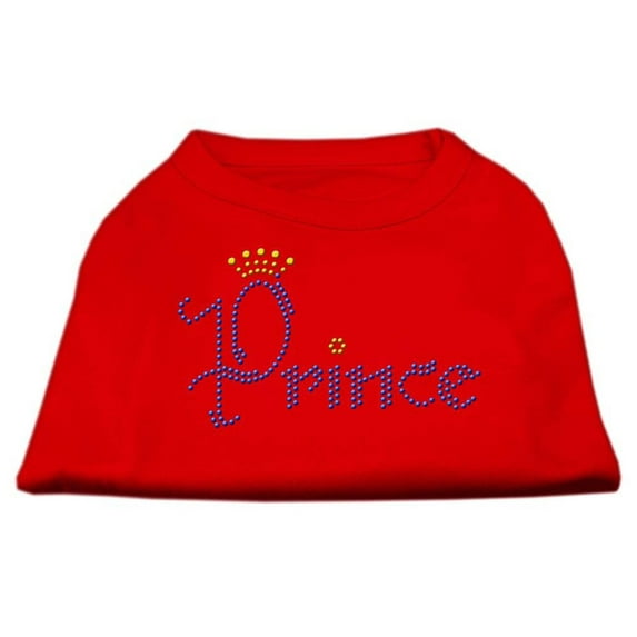 Pet Dog Cat Shirt Rhinestone, "Prince"