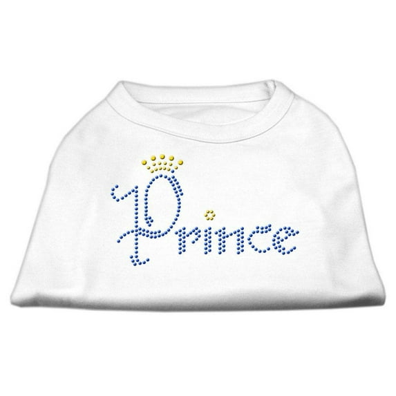 Pet Dog Cat Shirt Rhinestone, "Prince"