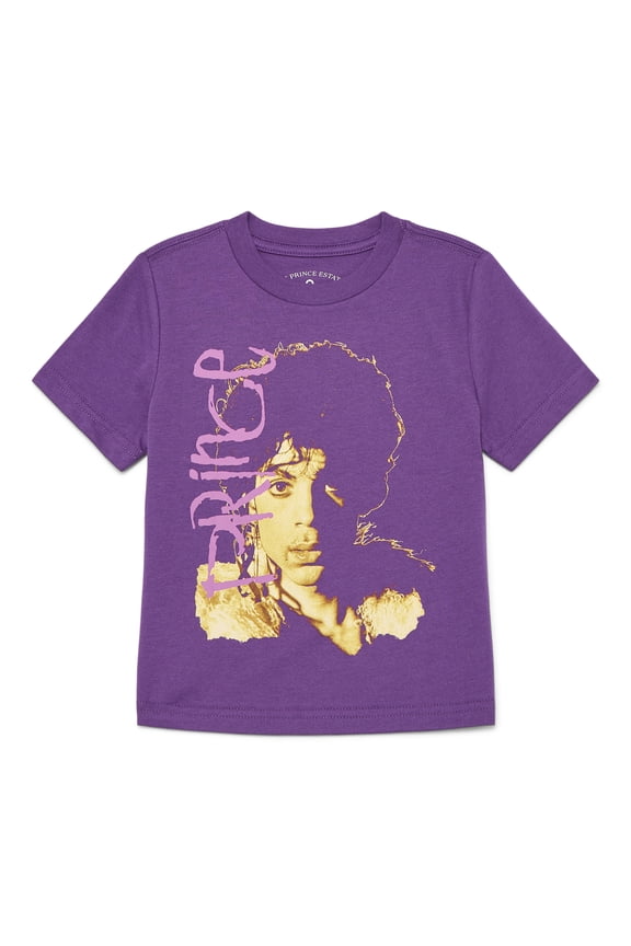 Prince Sign of the Times Toddler Graphic Tee with Short Sleeves, Sizes 12M-5T