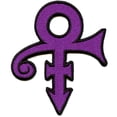 Prince Symbol Hexagonally Textured Woven Patch - Walmart.com