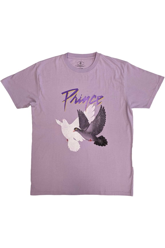 Prince Unisex T-Shirt: Doves Distressed (X-Large)