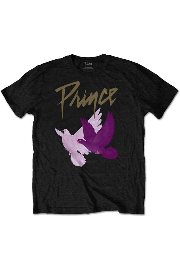 Prince Unisex T-Shirt Doves (Large)