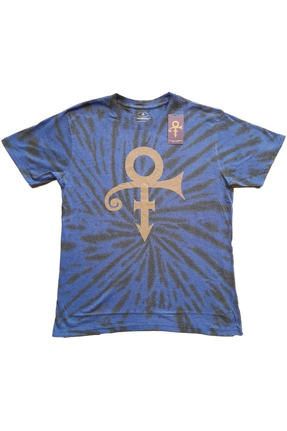 Prince Unisex T-Shirt Gold Symbol (Wash Collection) (Large)