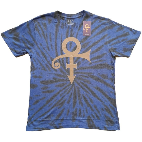 Prince Unisex T-Shirt Gold Symbol (Wash Collection) (Small)