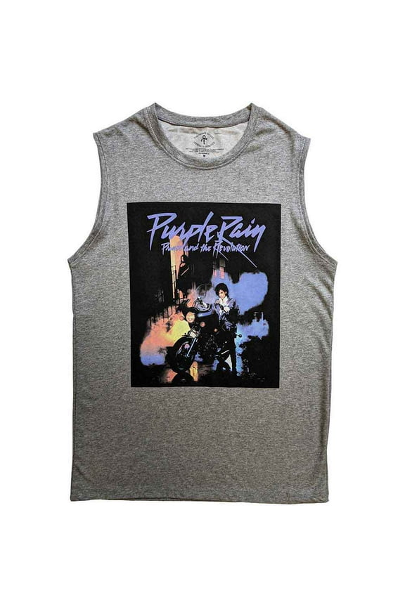 Prince Unisex Tank T-Shirt: Purple Rain (Medium)