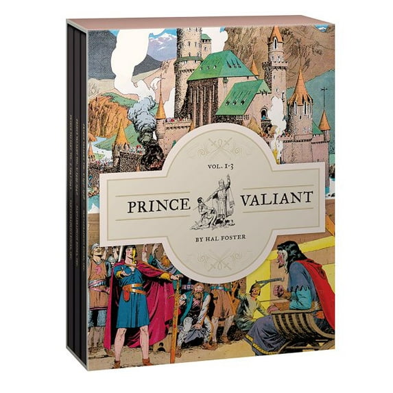 Prince Valiant Volumes 1-3 : Gift Box Set