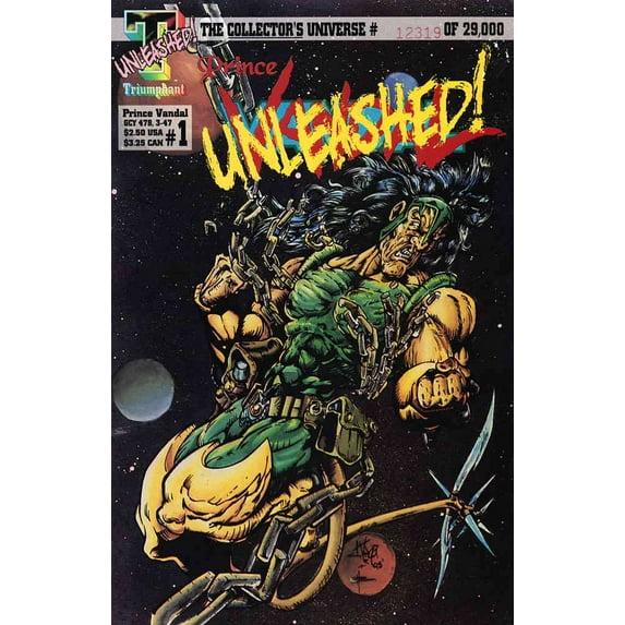 Prince Vandal #1 VF ; Triumphant Comic Book