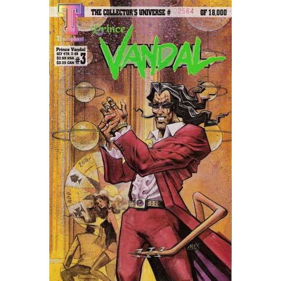 Prince Vandal #3 VF ; Triumphant Comic Book
