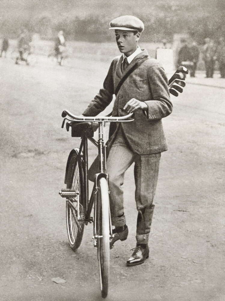 The Prince Of Wales Later Edward Viii Seen Here In 1912 Edward Albert Christian George Andrew Patrick David Later The Duke Of Windsor 1894 Canvas Art - Ken Welsh  Design Pics (13 x 17)