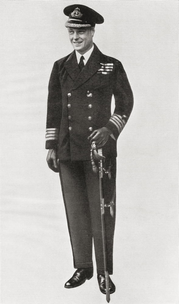 The Prince Of Wales Later King Edward Viii In 1920 Edward Viii Edward Albert Christian George Andrew Patrick David Later The Duke Of Windsor 1894 Canvas Art - Ken Welsh Design Pics (11 x 19)