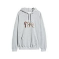 thumbnail image 1 of Prince Women's Officially Licensed Graphic Hoodie Sweatshirt By Merch Traffic (Medium, Heather Grey), 1 of 6