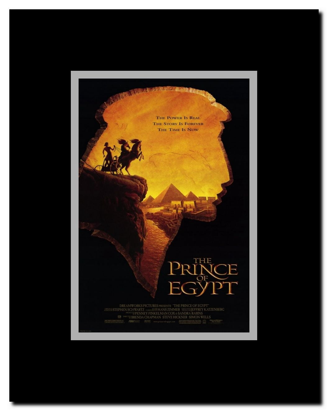 Prince of Egypt Framed Movie Poster