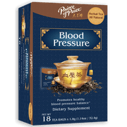 Prince of Peace Blood Pressure Herbal Tea, 18 Count Box, All Natural, Dietary Supplement