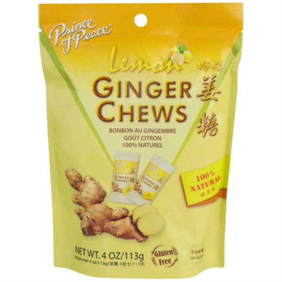 Ginger Chews For Nausea
