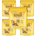 Prince of Peace Instant Ginger Honey Crystals, 5 Packs of 30 Sachets