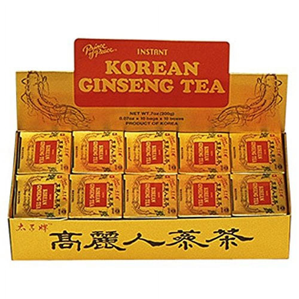 Prince of Peace Instant Korean Panax Ginseng Tea, 100 Count - Walmart.com