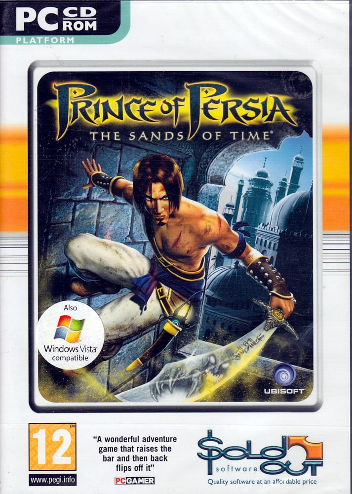 Prince of Persia SANDS OF TIME PC CDRom Game 