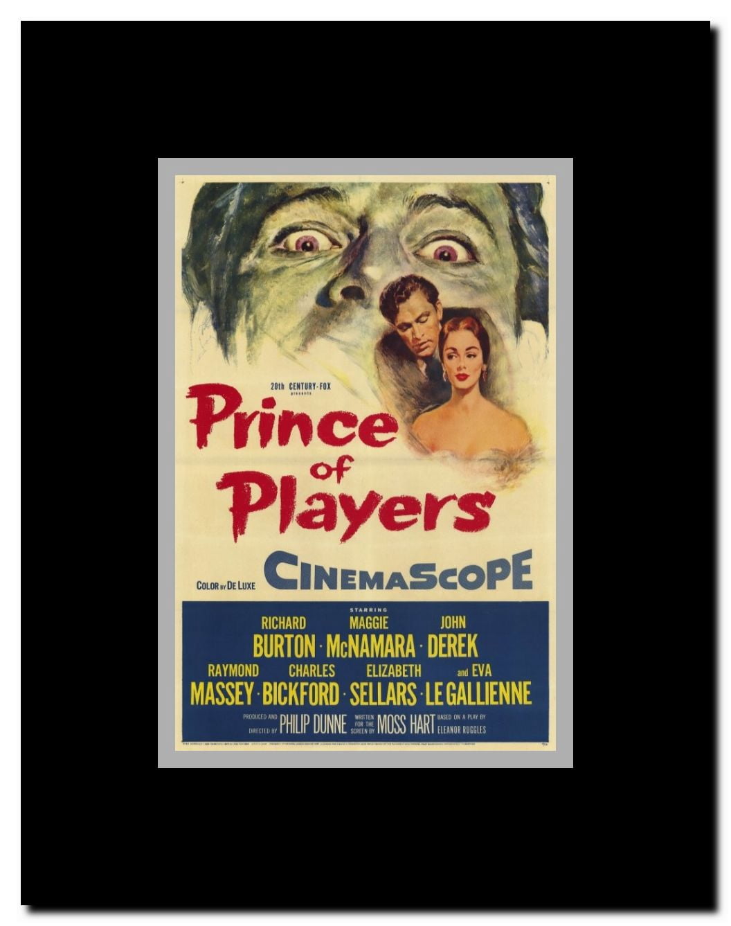 Prince of Players Framed Movie Poster