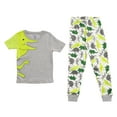 thumbnail image 1 of Prince of Sleep Cotton Pajamas Sets for Boys 34716-NEW-10610-10-12 (White - Dino, 5-6 Years), 1 of 1