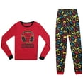 thumbnail image 1 of Prince of Sleep Cotton Pajamas Sets for Boys (Black - Gaming, 4T), 1 of 1