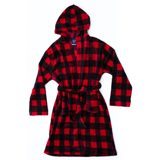 Prince of Sleep Kids Fleece Solid Robes, Big Boys 14-16, Stylish & Cozy ...