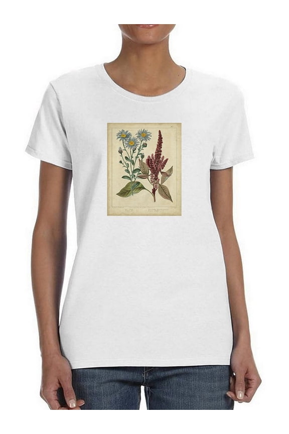 Prince's Feather T-Shirt Women -Sydenham Edwards Designs, Female Large