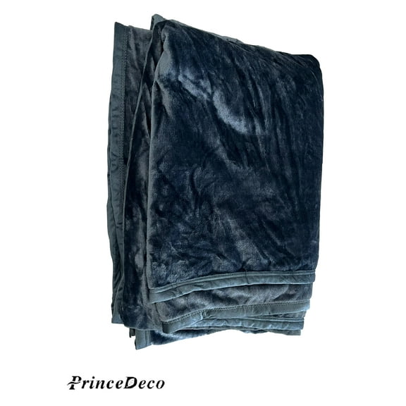 PrinceDeco Travelling Rugs, Bed Blankets Portable Fleece Blanket for Vacations, Trains, Buses, and Cars