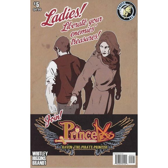 Princeless Raven: Pirate Princess #5A VF ; Action Lab Comic Book