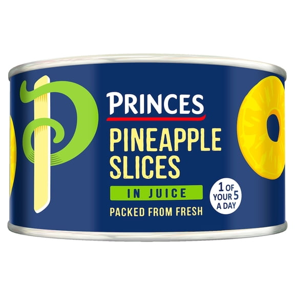 Princes Tinned Pineapple Slices In Juice 227G
