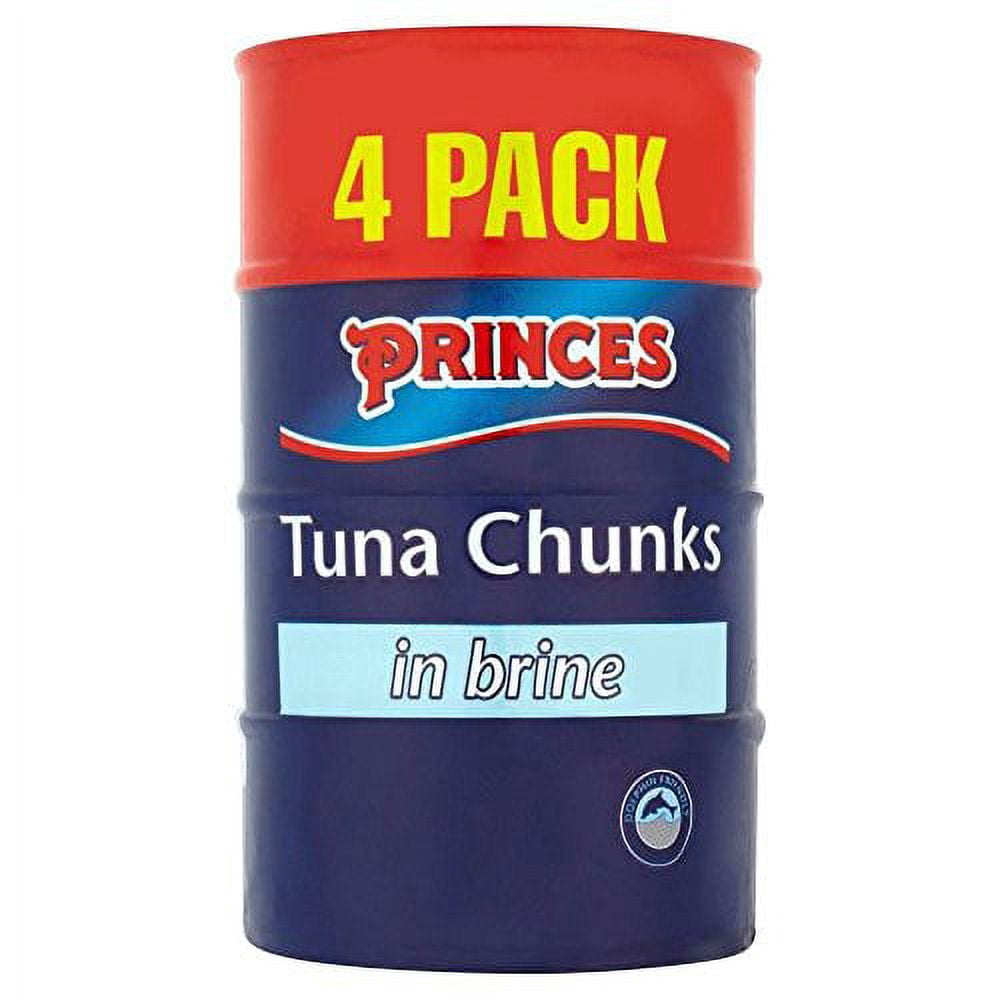 Princes Tuna Chunks in Brine (4x160g) - Pack of 2