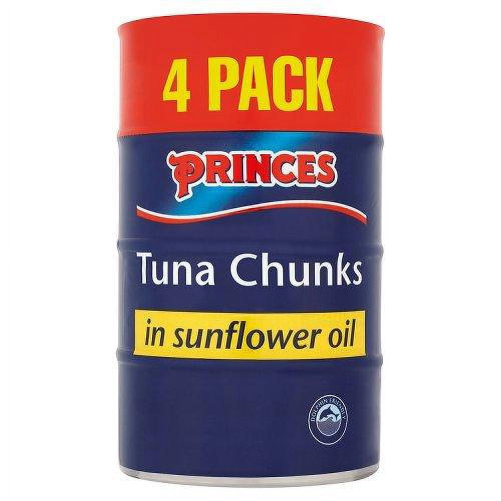 Princes - Tuna Chunks in Sunflower Oil - 4x160g