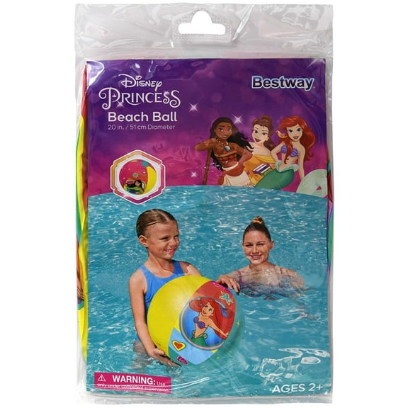 Princess 20" Beach Ball in polybag with insert-2 PCS