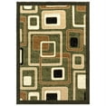thumbnail image 1 of Princess 5x7 Geometric Swirl Abstract Area Rug 807 in Beige Green, 1 of 6