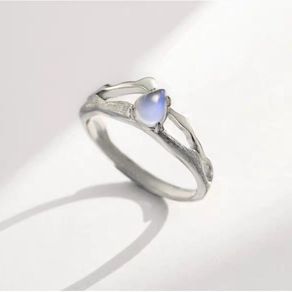 Princess And Knight Folding Ring Material White Copper Plating Size Adjustable Opening Princess And Knight Folding Ring