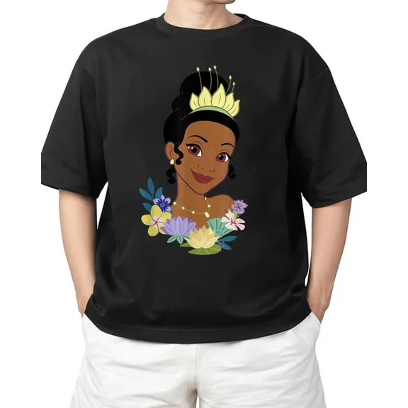 Princess And The Frog Tiana Big Face Unisex S-5Xl T-Shirt