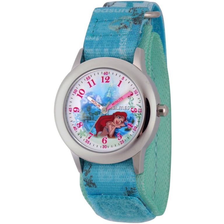 Disney Character Watch with Blue Strap Amazon.com: Disney Princess Watch for Girls Age 3–5  main image 2