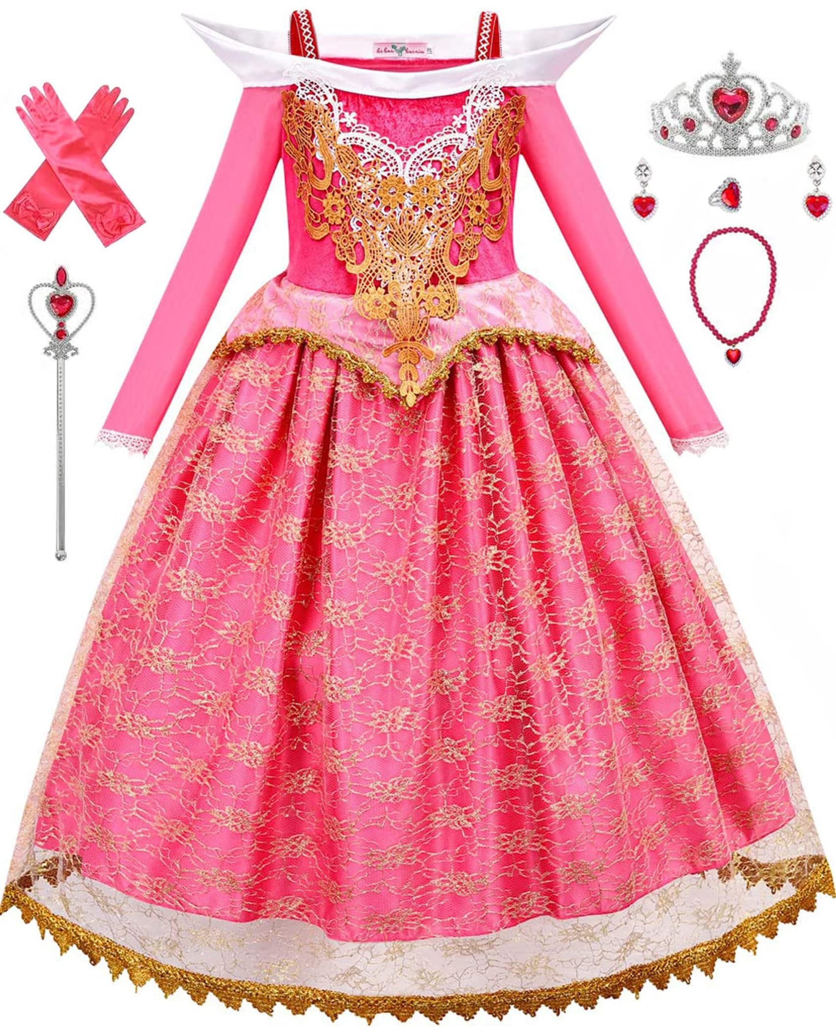 Kids Girl's Princess Aurora Costume main image 0