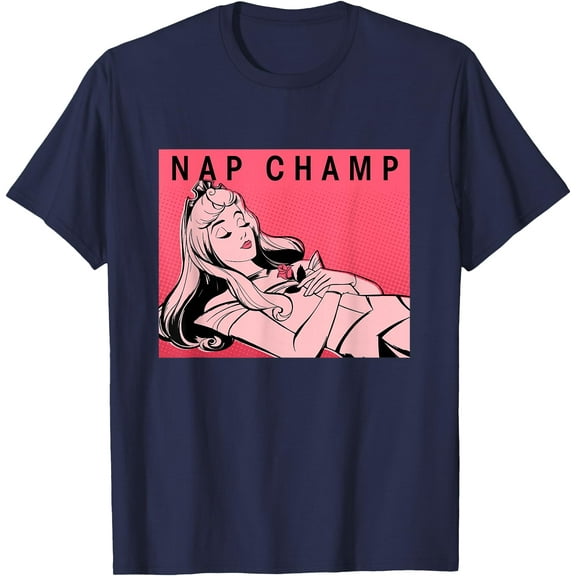 Princess Aurora Nap Champ DTG Print Unisex T-Shirt