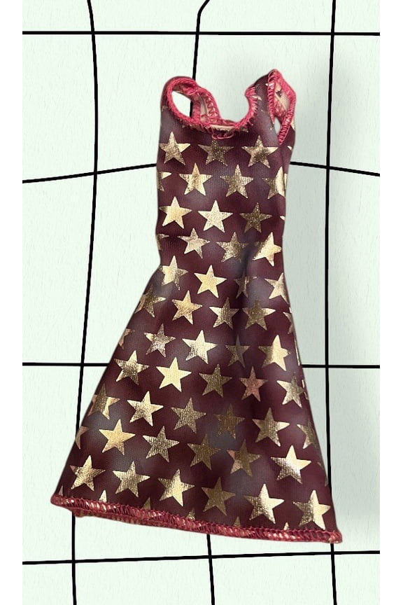 Princess BJD Doll Clothes Doll Daily Dress Purple Stars